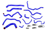HPS Performance High Temp Reinforced Silicone Radiator and Heater Coolant Hose Kit Blue 57-2004-BLUE