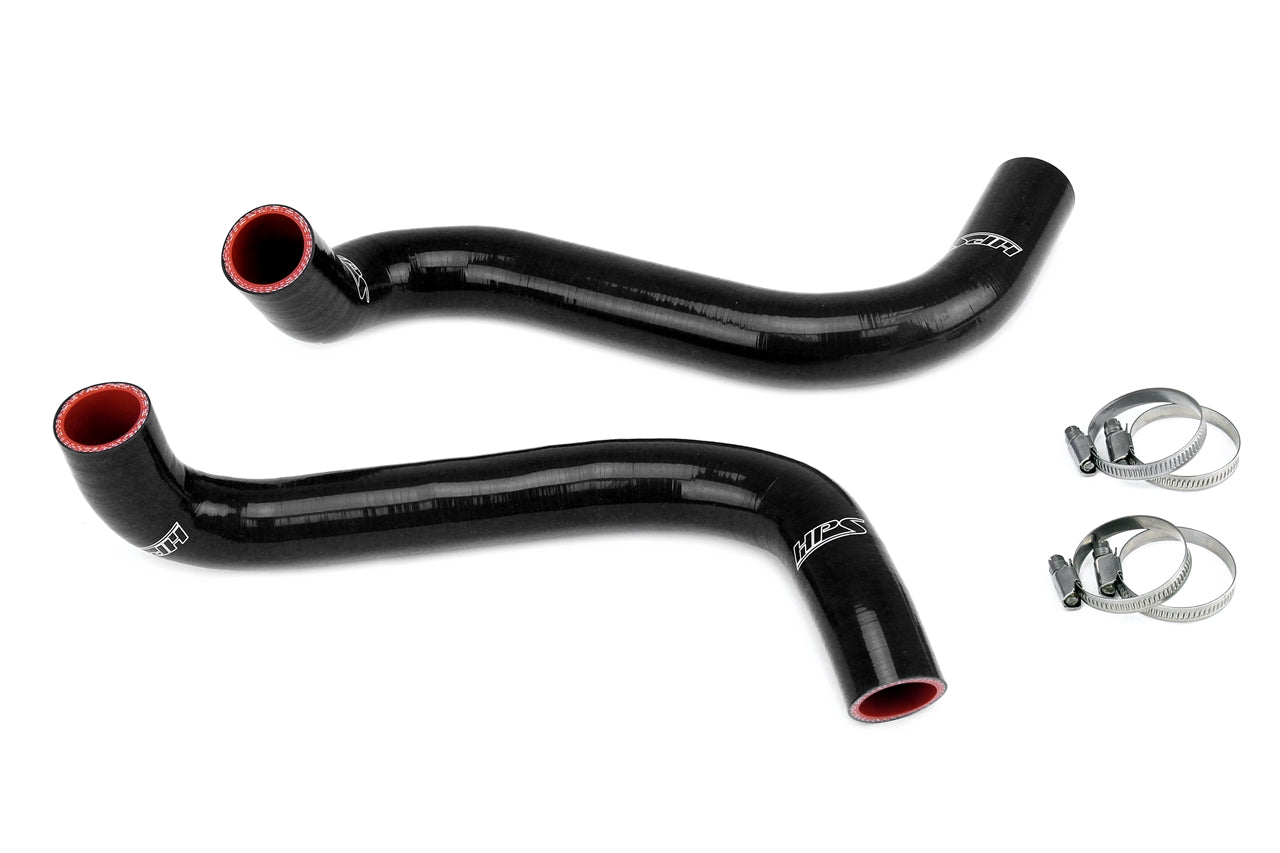 HPS Performance High Temp Reinforced Silicone Radiator Coolant Hose Kit Black 57-2011-BLK