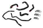 HPS Performance High Temp Reinforced Silicone Heater Coolant Hose Kit Black 57-2014-BLK