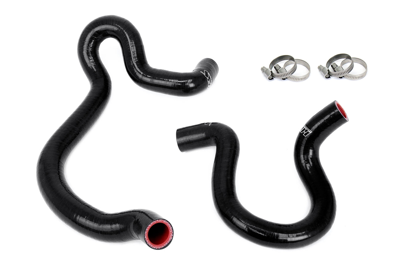 HPS Performance High Temp Reinforced Silicone Heater Coolant Hose Kit Black 57-2019-BLK