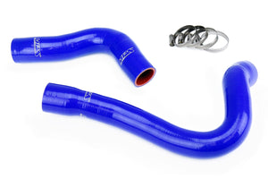 HPS Performance High Temp Reinforced Silicone Radiator Coolant Hose Kit Blue 57-2026-BLUE