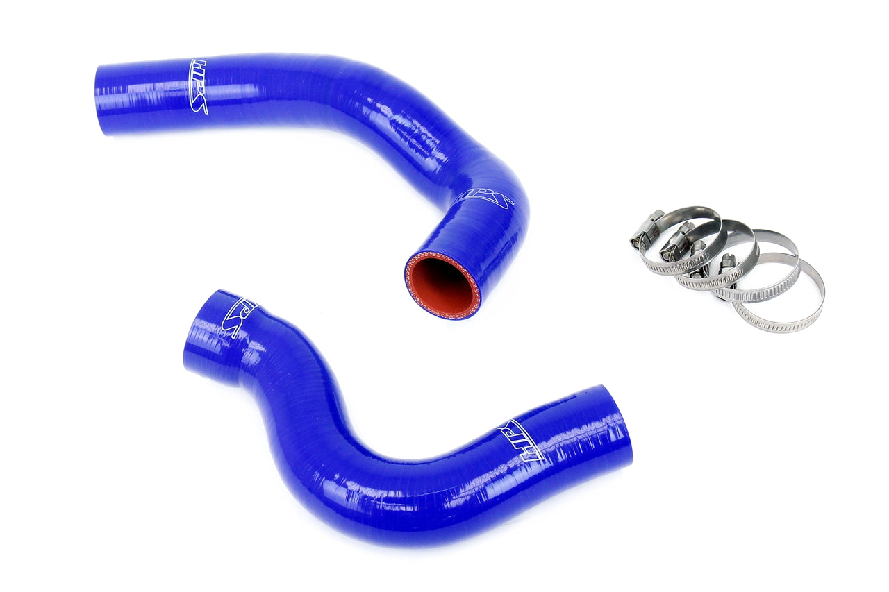 HPS Performance High Temp Reinforced Silicone Radiator Coolant Hose Kit Blue 57-2029-BLUE