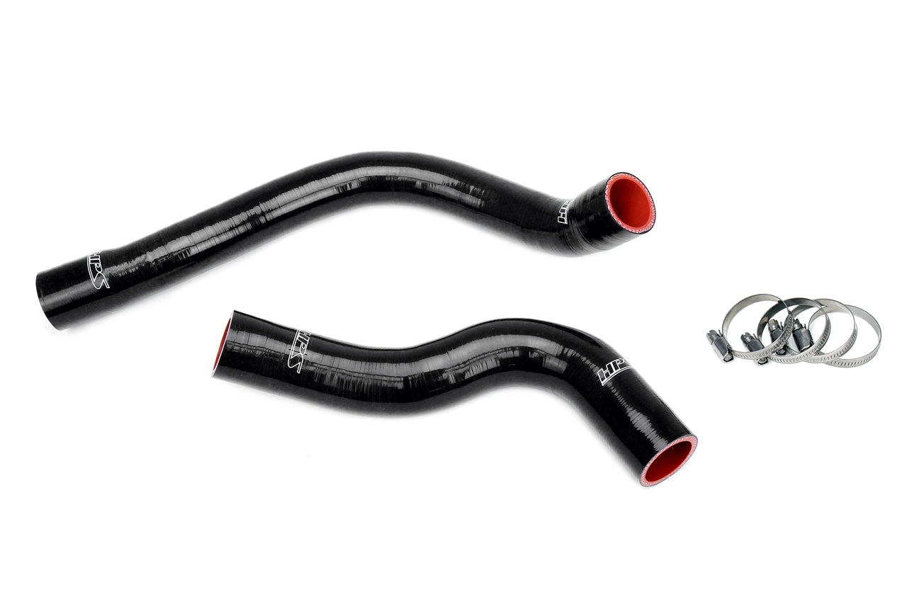 HPS Performance High Temp Reinforced Silicone Radiator Coolant Hose Kit Black 57-2035-BLK