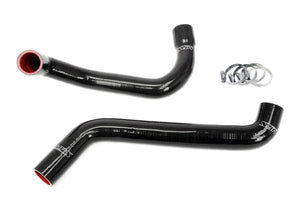 HPS Performance High Temp Reinforced Silicone Radiator Coolant Hose Kit Black 57-2038-BLK