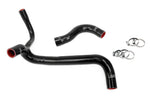 HPS Performance High Temp Reinforced Silicone Radiator Coolant Hose Kit Black 57-2041-BLK