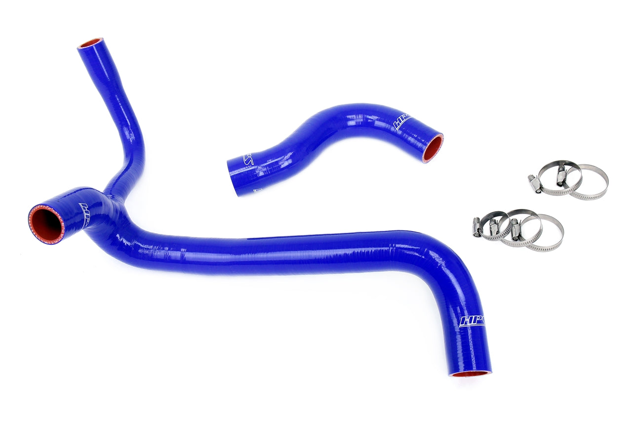 HPS Performance High Temp Reinforced Silicone Radiator Coolant Hose Kit Blue 57-2041-BLUE