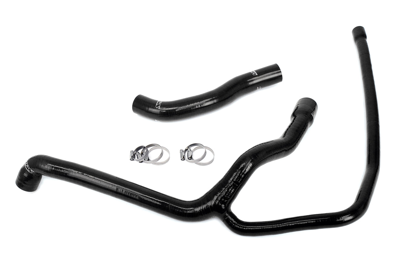 HPS Performance High Temp Reinforced Silicone Radiator Coolant Hose Kit Black 57-2042-BLK