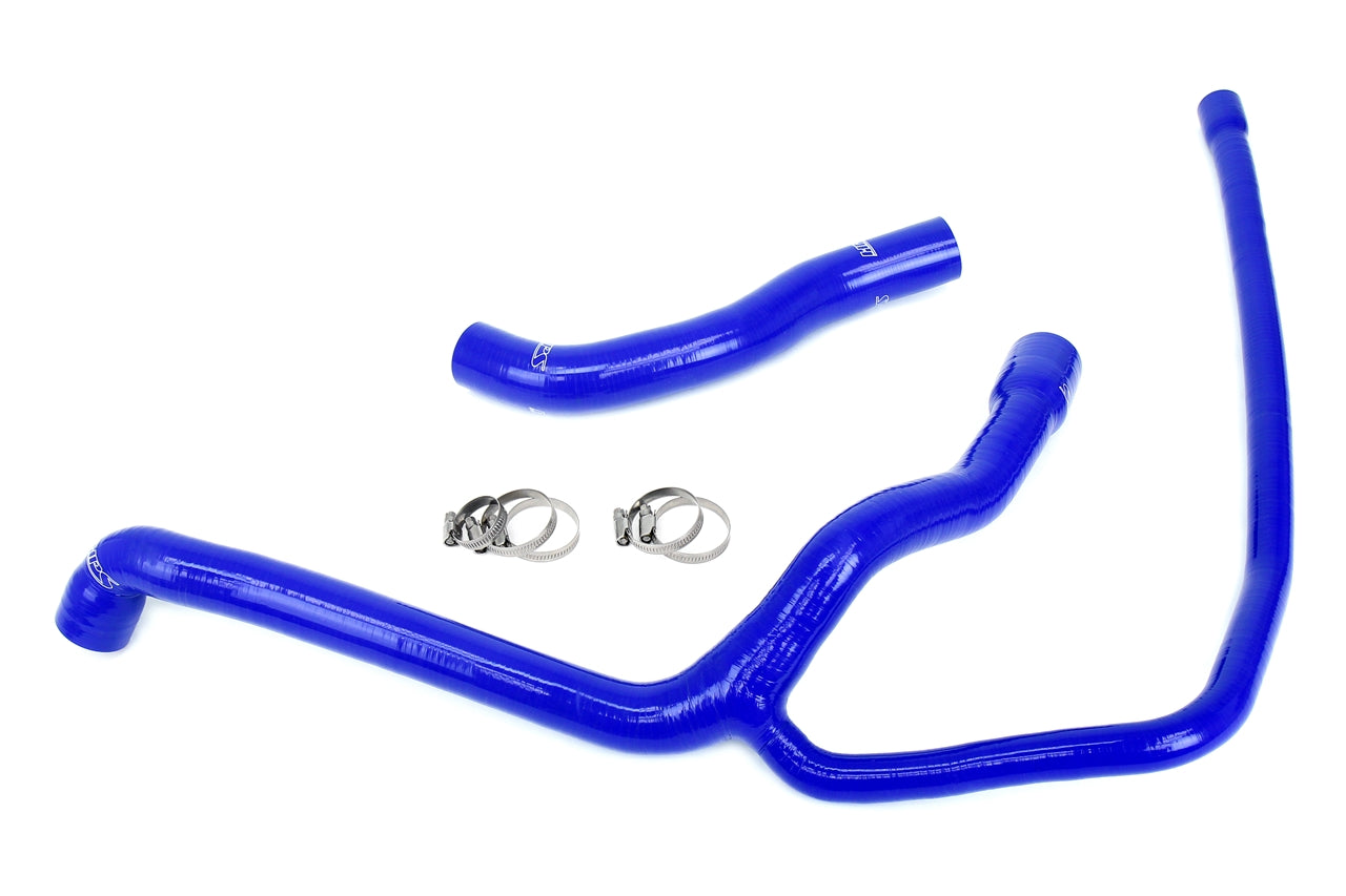 HPS Performance High Temp Reinforced Silicone Radiator Coolant Hose Kit Blue 57-2042-BLUE