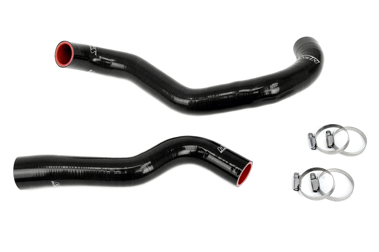 HPS Performance High Temp Reinforced Silicone Radiator Coolant Hose Kit Black 57-2043-BLK