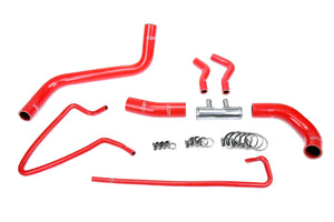 HPS Performance High Temp Reinforced Silicone Radiator Coolant Hose Kit Red 57-2064-RED
