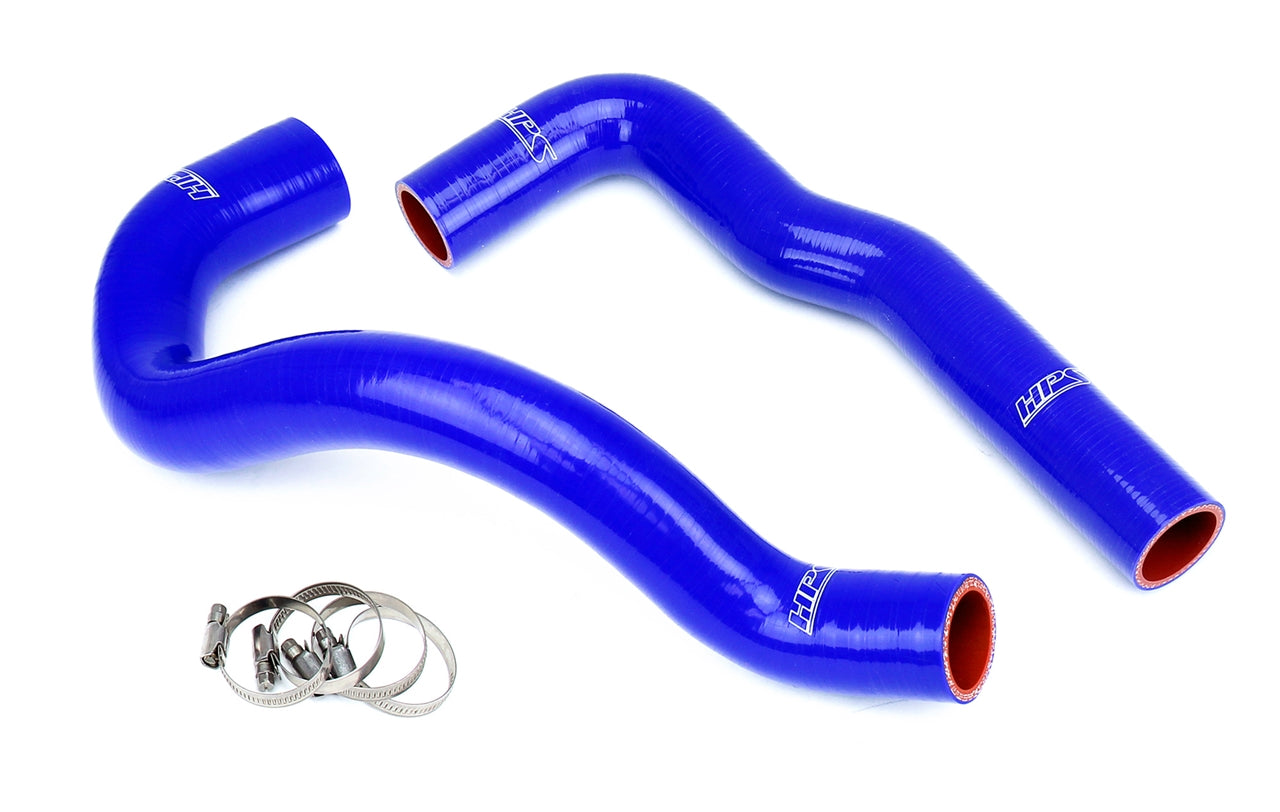 HPS Silicone Radiator Coolant Hose Kit 01-05 Lexus IS300 with 1JZ-GTE and OEM Style IS300 Radiator Blue 57-2066-BLUE