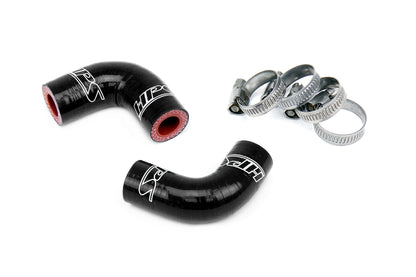 HPS Performance High Temp Reinforced Silicone Oil Cooler Coolant Elbow Hose Kit Black 57-2068-BLK