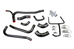 HPS Performance High Temp Reinforced Silicone Radiator Coolant Hose Kit Black 57-2069-BLK
