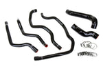 HPS Performance High Temp Reinforced Silicone Radiator and Heater Coolant Hose Kit Black 57-2076-BLK