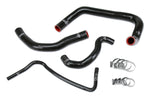 HPS Performance High Temp Reinforced Silicone Radiator Coolant Hose Kit Black 57-2084-BLK