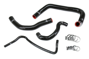 HPS Performance High Temp Reinforced Silicone Radiator Coolant Hose Kit Black 57-2084-BLK