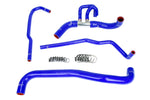HPS Performance High Temp Reinforced Silicone Radiator and Heater Coolant Hose Kit Blue 57-2090-BLUE