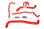 HPS Performance High Temp Reinforced Silicone Radiator and Heater Coolant Hose Kit Red 57-2090-RED