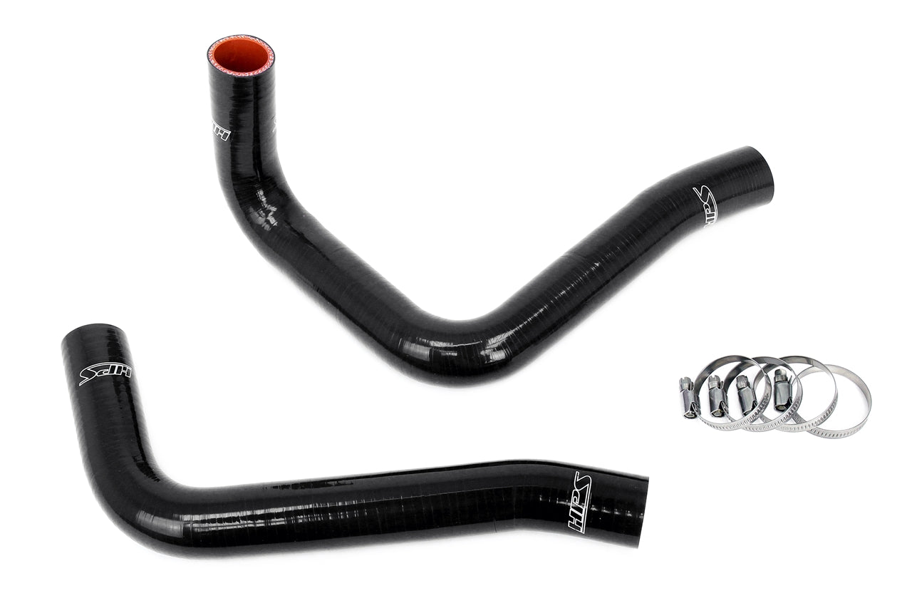 HPS Performance High Temp Reinforced Silicone Radiator Coolant Hose Kit Black 57-2094-BLK