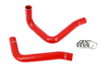 HPS Performance High Temp Reinforced Silicone Radiator Coolant Hose Kit Red 57-2094-RED