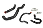 HPS Performance High Temp Reinforced Silicone Radiator and Heater Coolant Hose Kit Black 57-2099-BLK