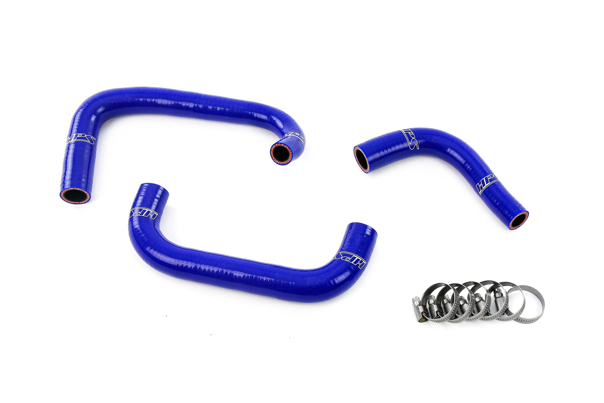 HPS Performance Silicone Breather Hose Kit 1995-1998 Nissan Skyline GTR R33 RB26DETT BCNR33 Blue 57-2100-BLUE
