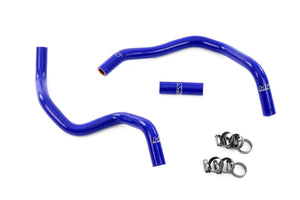 HPS Performance High Temp Reinforced Silicone Heater Coolant Hose Kit Blue 57-2110-BLUE