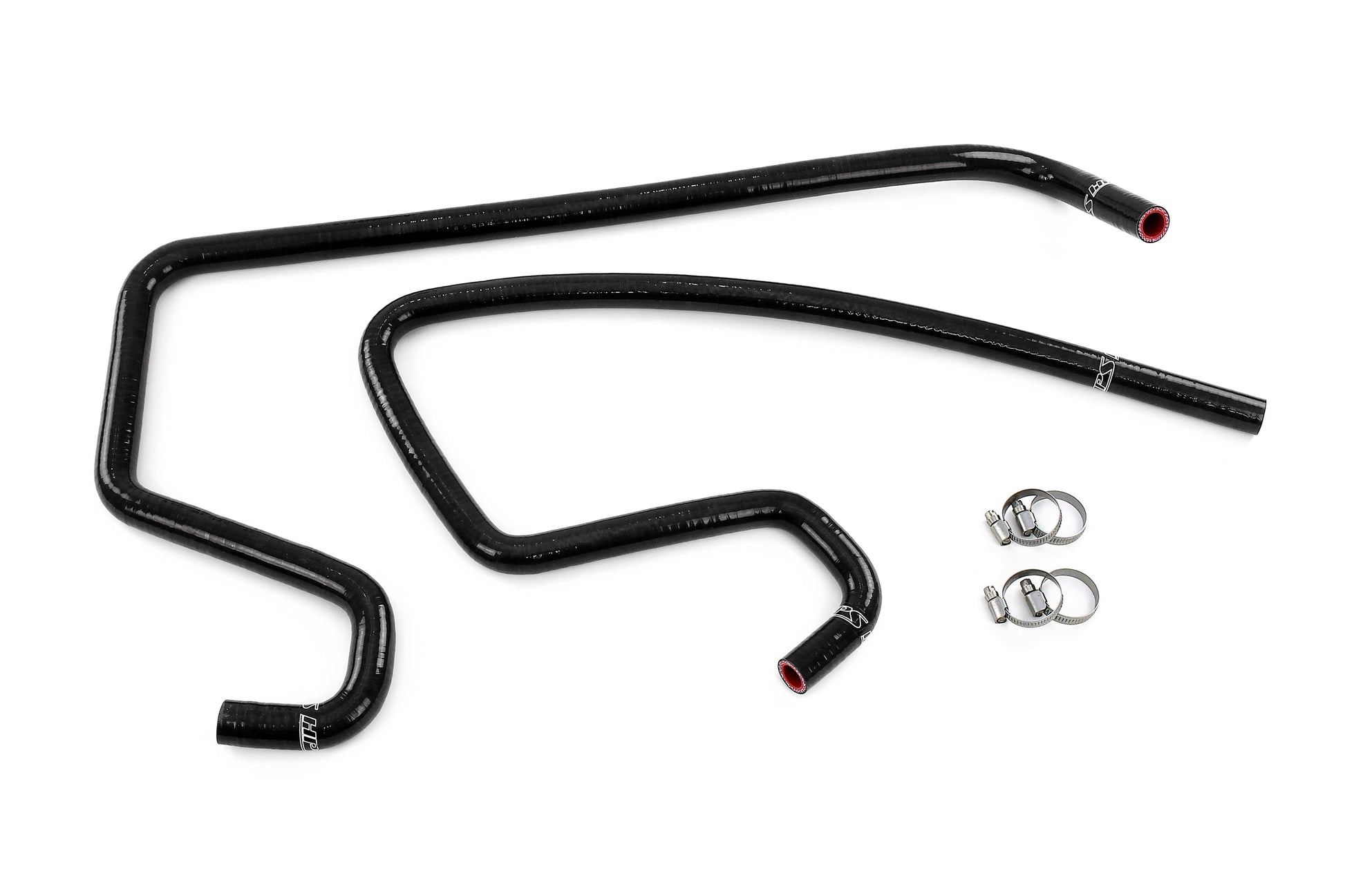 HPS Performance High Temp Reinforced Silicone Heater Coolant Hose Kit Black 57-2114-BLK