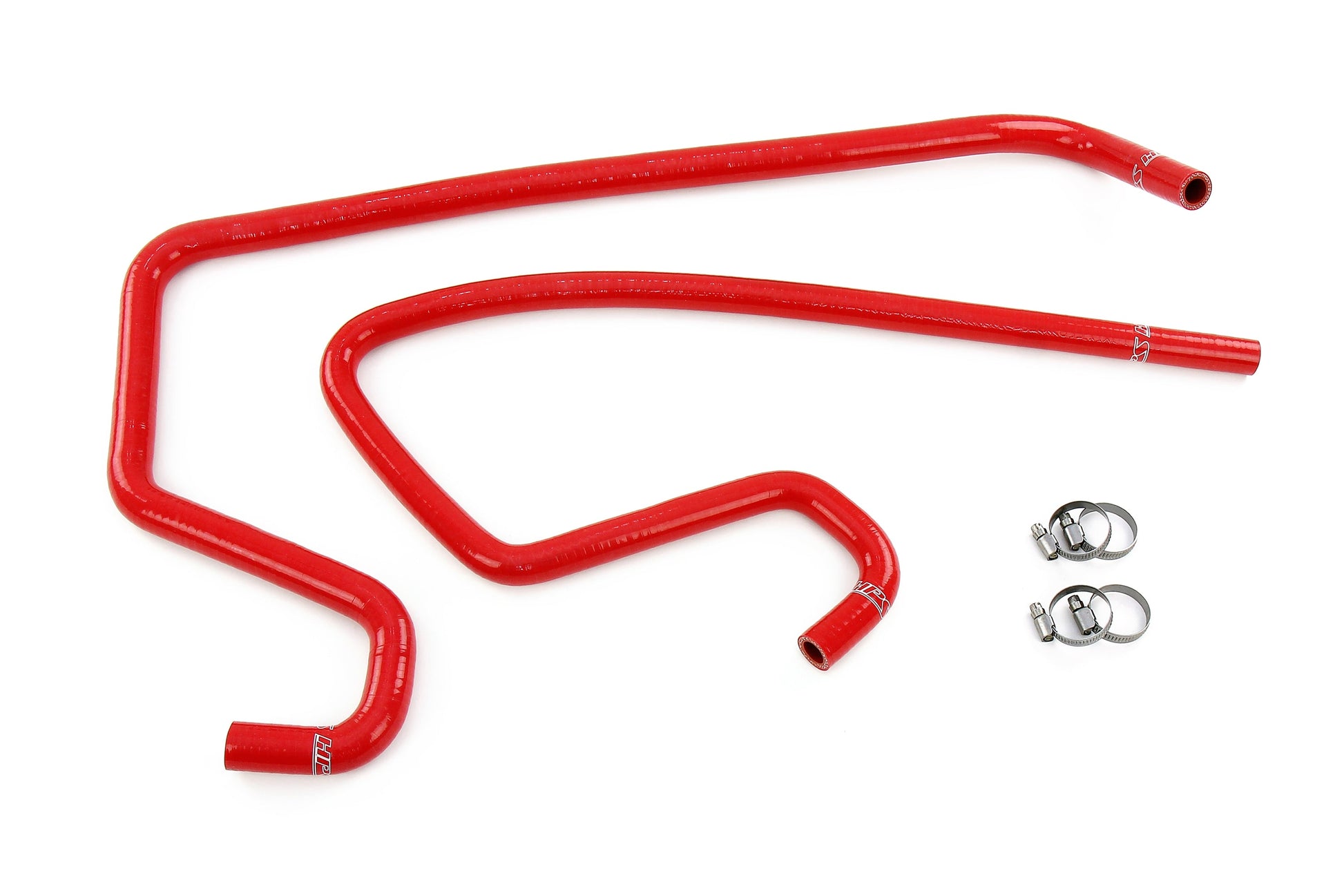 HPS Performance High Temp Reinforced Silicone Heater Coolant Hose Kit Red 57-2114-RED