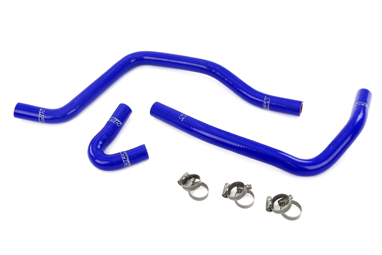 HPS Performance High Temp Reinforced Silicone Heater Coolant Hose Kit Blue 57-2120-BLUE