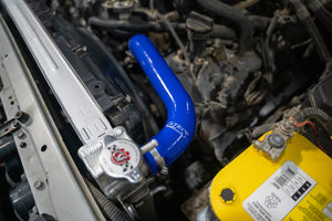HPS Performance High Temp Reinforced Silicone Radiator Coolant Hose Kit, Blue, 57-2127-BLUE