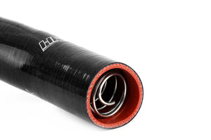 HPS Performance High Temp Reinforced Silicone Radiator Coolant Hose Kit, Black, 57-2129-BLK