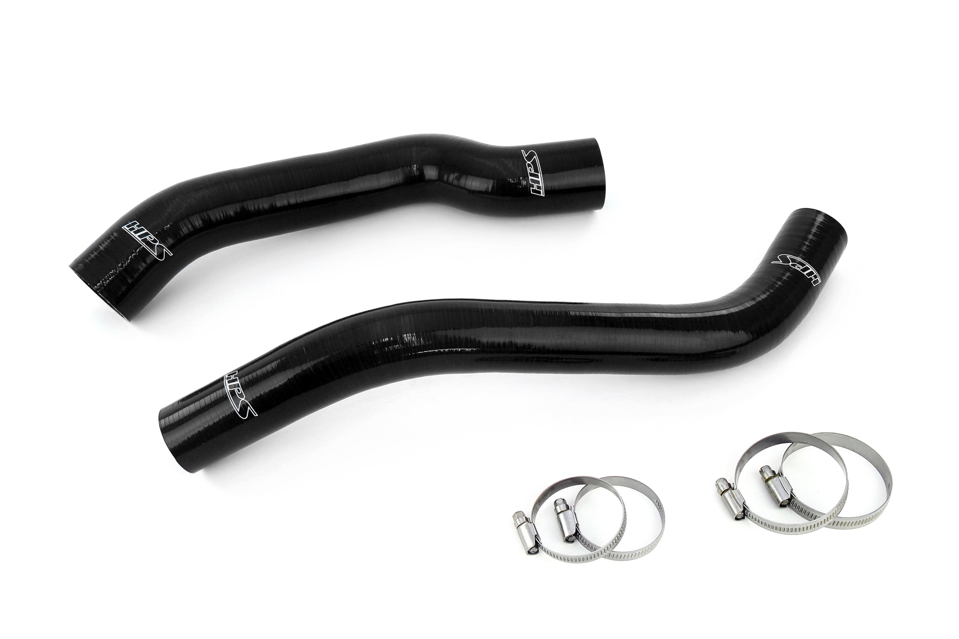 HPS Performance High Temp Reinforced Silicone Radiator Coolant Hose Kit Black 57-2130-BLK