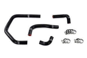HPS Performance Silicone Heater Coolant Hose Kit Toyota Supra MK4 JDM Right Hand Drive 2JZ-GE NA Black 57-2145-BLK