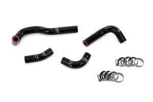 HPS Performance Silicone Heater Coolant Hose Kit Toyota Supra MK4 JDM Right Hand Drive 2JZ-GTE Turbo Black 57-2146-BLK