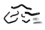 HPS Performance High Temp Reinforced Silicone Radiator and Heater Coolant Hose Kit Black 57-2147-BLK
