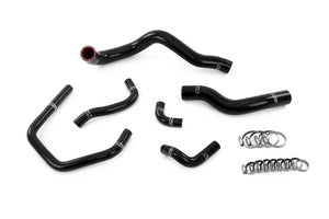HPS Performance High Temp Reinforced Silicone Radiator and Heater Coolant Hose Kit Black 57-2147-BLK