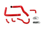 HPS Performance High Temp Reinforced Silicone Radiator and Heater Coolant Hose Kit Red 57-2148-RED