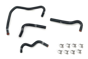 HPS Performance High Temp Reinforced Silicone Ancillary Coolant Hose Kit Black 57-2155-BLK