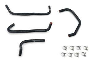 HPS Performance High Temp Reinforced Silicone Ancillary Coolant Hose Kit Black 57-2156-BLK