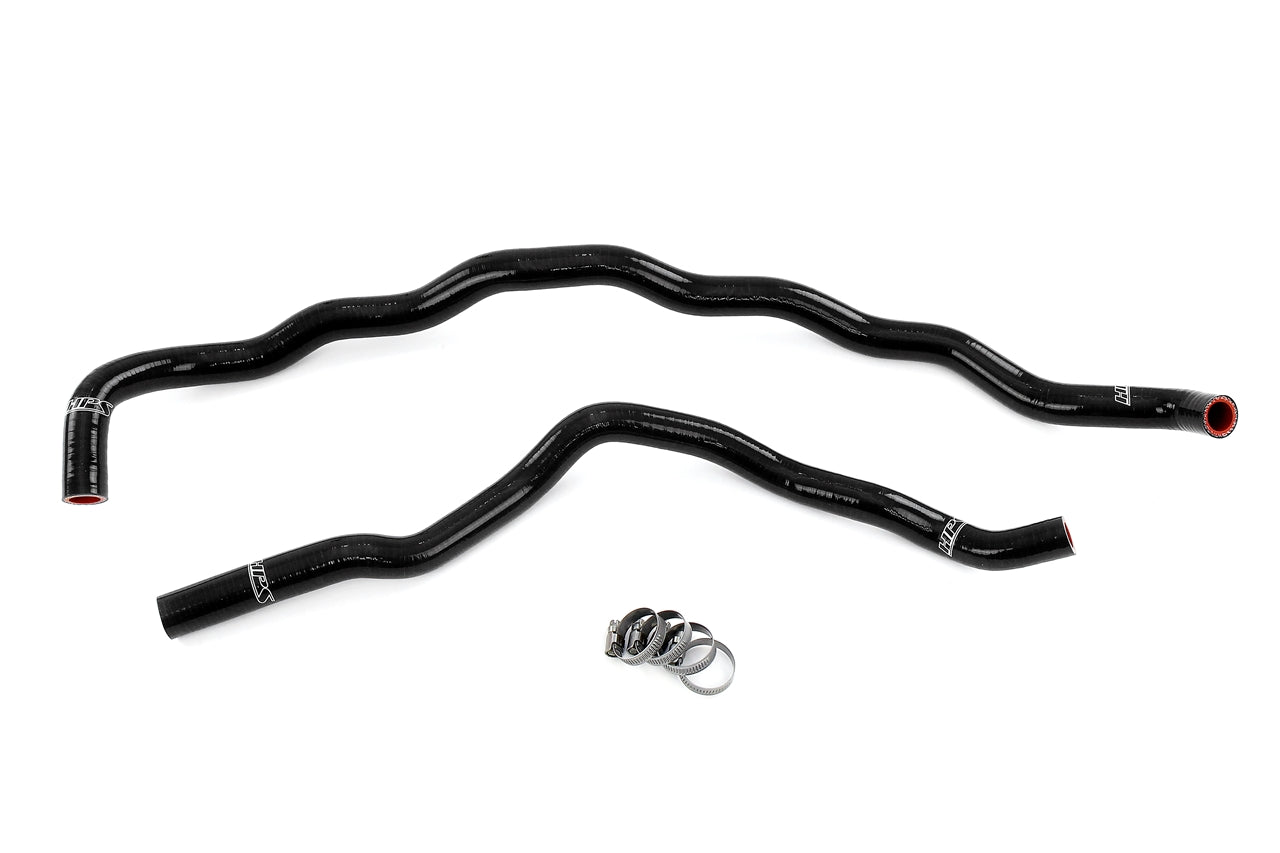 HPS Performance High Temp Reinforced Silicone Heater Coolant Hose Kit Black 57-2159-BLK