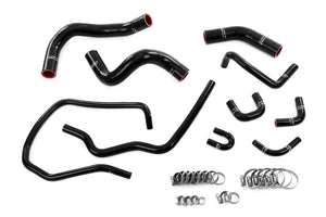 HPS Performance High Temp Reinforced Silicone Radiator Coolant Hose Kit Black 57-2167-BLK