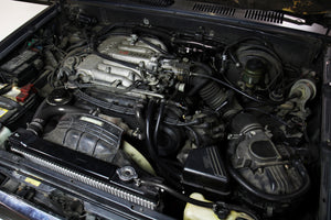 HPS Performance High Temp Reinforced Silicone Radiator and Heater Coolant Hose Kit, Black, 57-2191-BLK