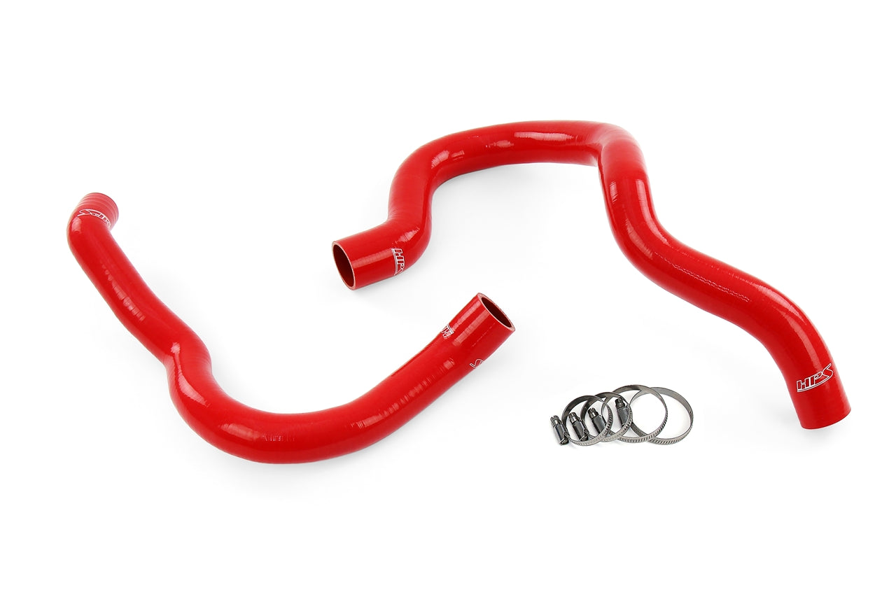 HPS Performance High Temp Reinforced Silicone Radiator Coolant Hose Kit Red 57-2197-RED