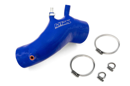 HPS Performance High Temp Reinforced Silicone Air Intake Hose Kit Blue 57-2199-BLUE
