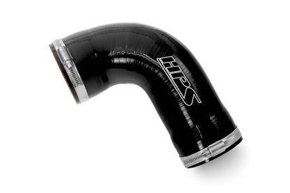 HPS Performance High Temp Reinforced Silicone Air Intake Hose Kit Black 57-2207-BLK