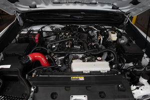 HPS Performance High Temp Reinforced Silicone Air Intake Hose Kit, Red, 57-2207-RED