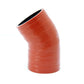 HPS Silicone Intercooler Boot Hose with Clamps, Orange, 57-2227, replace OEM part # 6C34-6C640-CA, 6C3Z-6C640-C