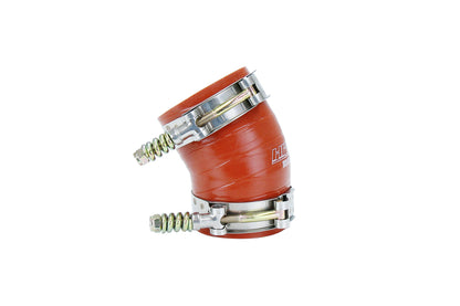 HPS Silicone Intercooler Boot Hose with Clamps Orange 57-2228 replace OEM part # 6C3Z-6C640-A