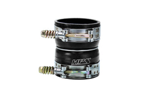 HPS Silicone Intercooler Boot Hose with Clamps Black 57-2237-BLK replace OEM part # 8C3Z-6N650-A 8C3Z-6W650-A